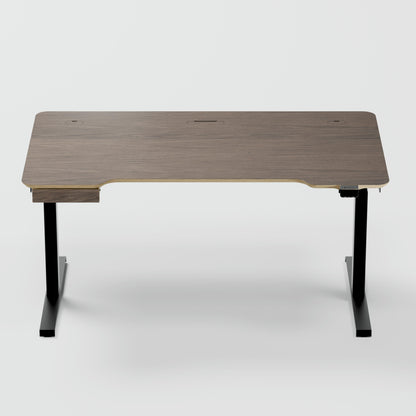Standing desk Lato Pro Walnut with CabelGenius