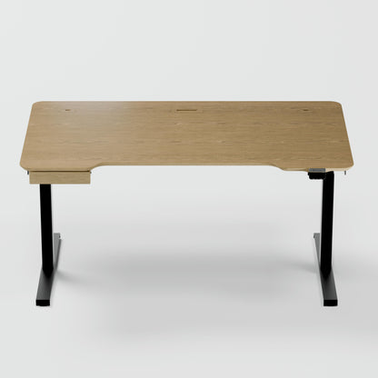 Standing desk Lato Pro Oak with CabelGenius