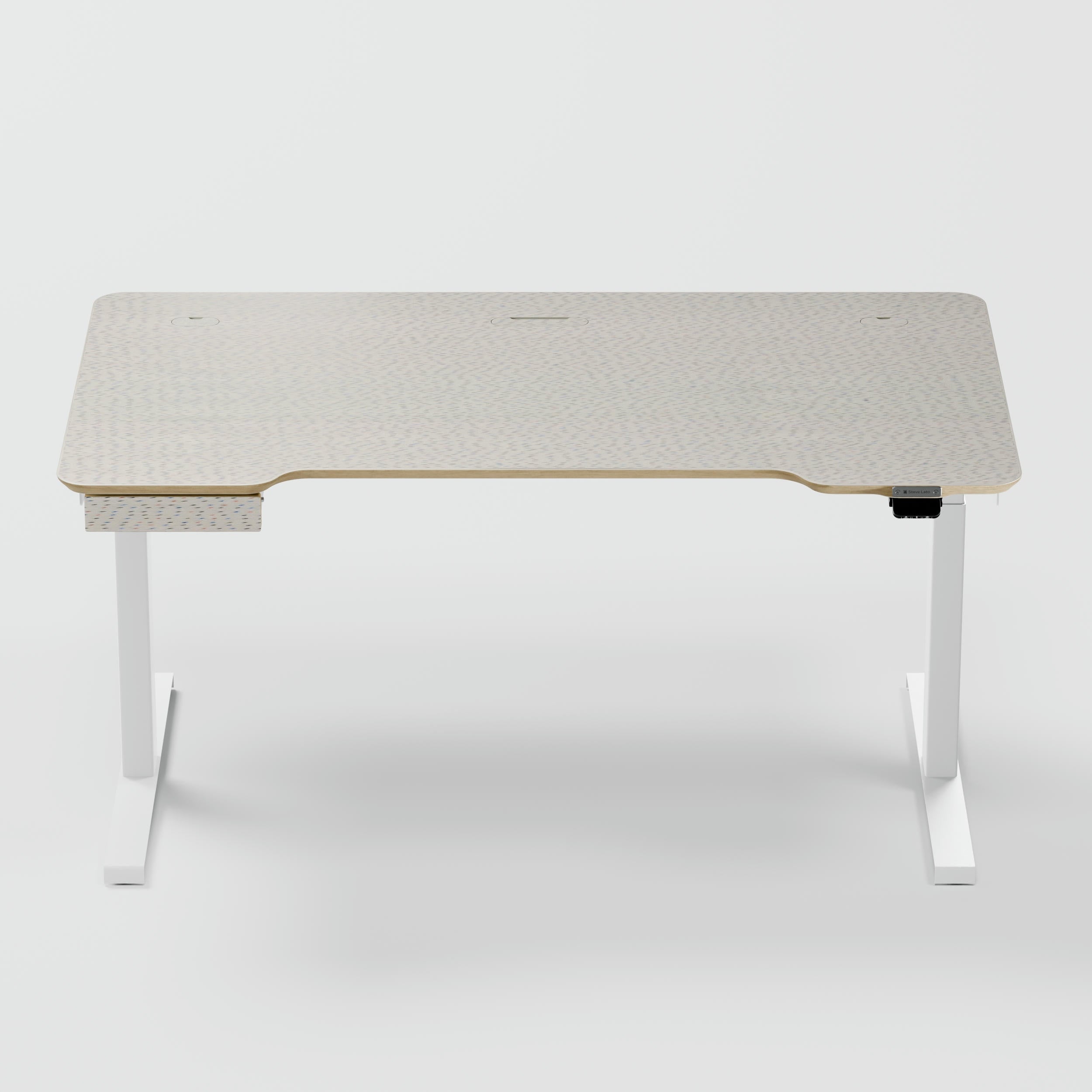Standing desk Lato Pro Rain with CabelGenius