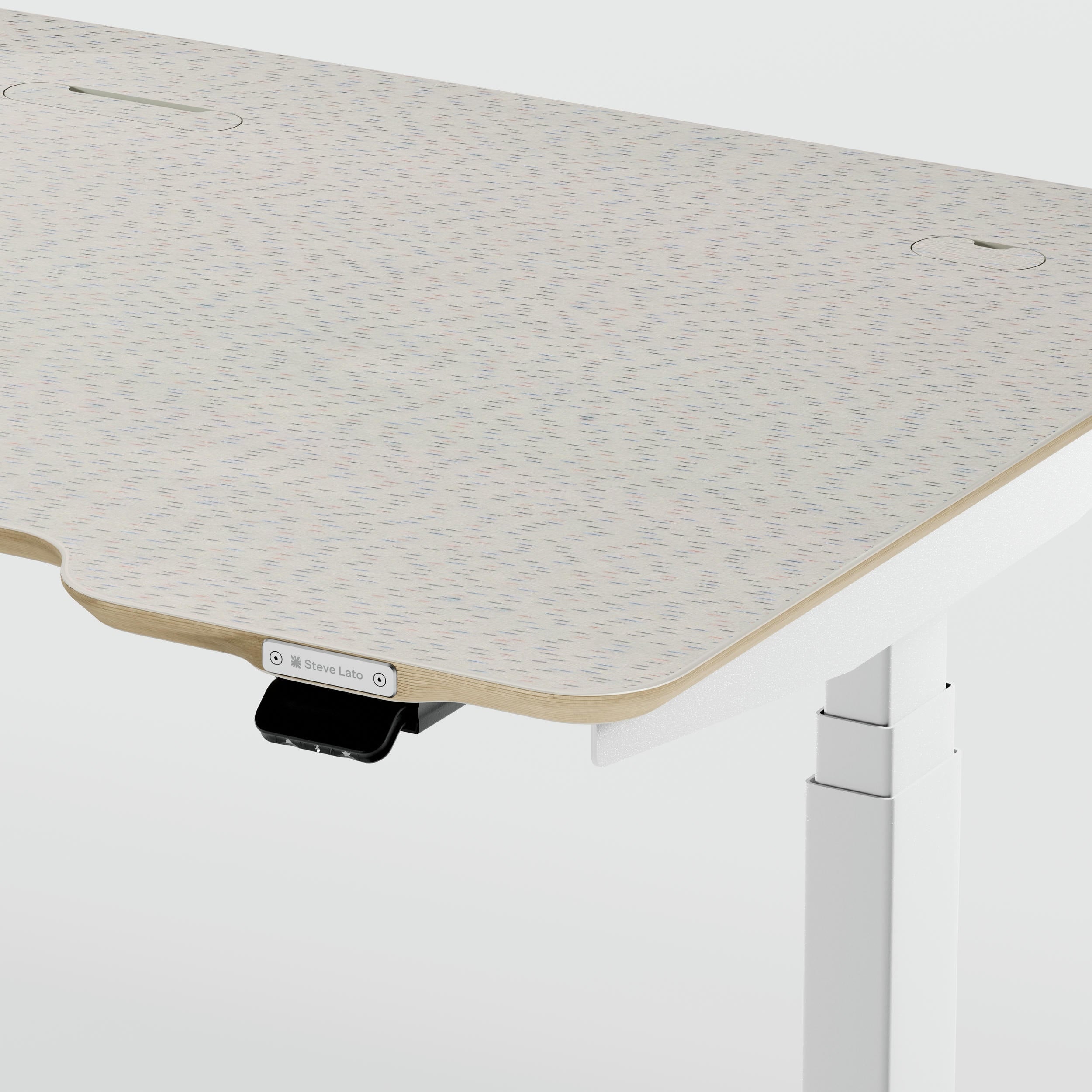Standing desk Lato Pro Rain with CabelGenius
