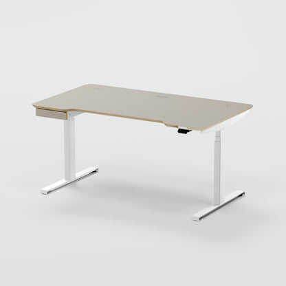Standing desk Lato Pro Cashmere with CabelGenius