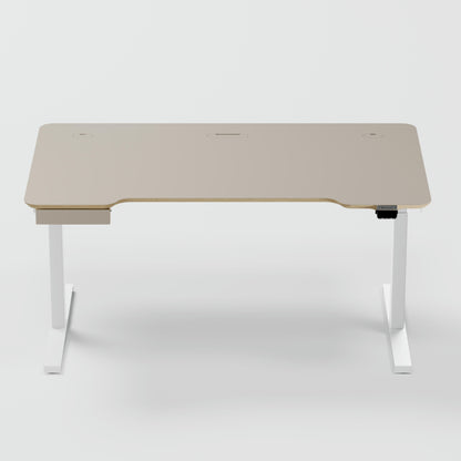 Standing desk Lato Pro Cashmere with CabelGenius