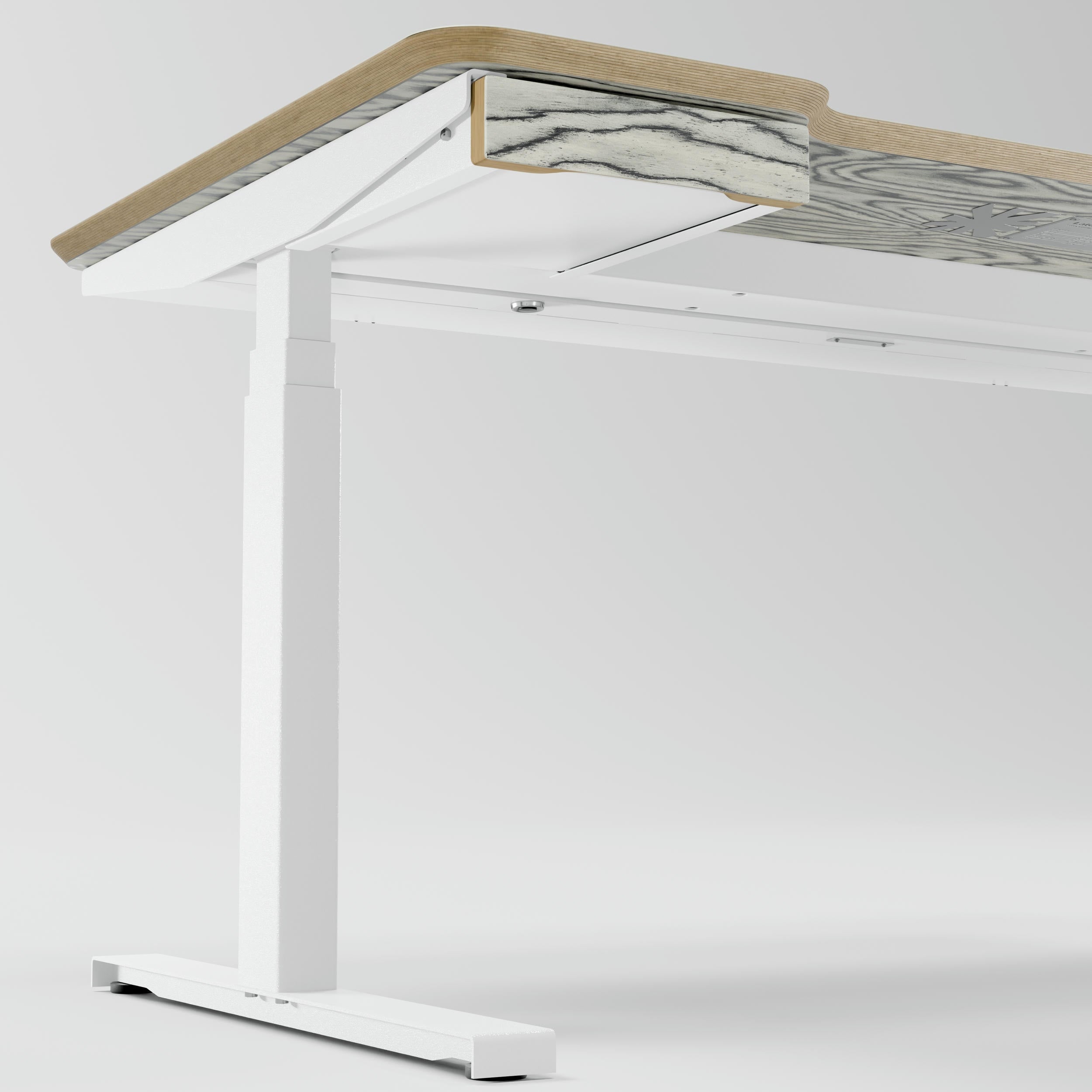 Standing desk Lato Pro Sottsass with CabelGenius