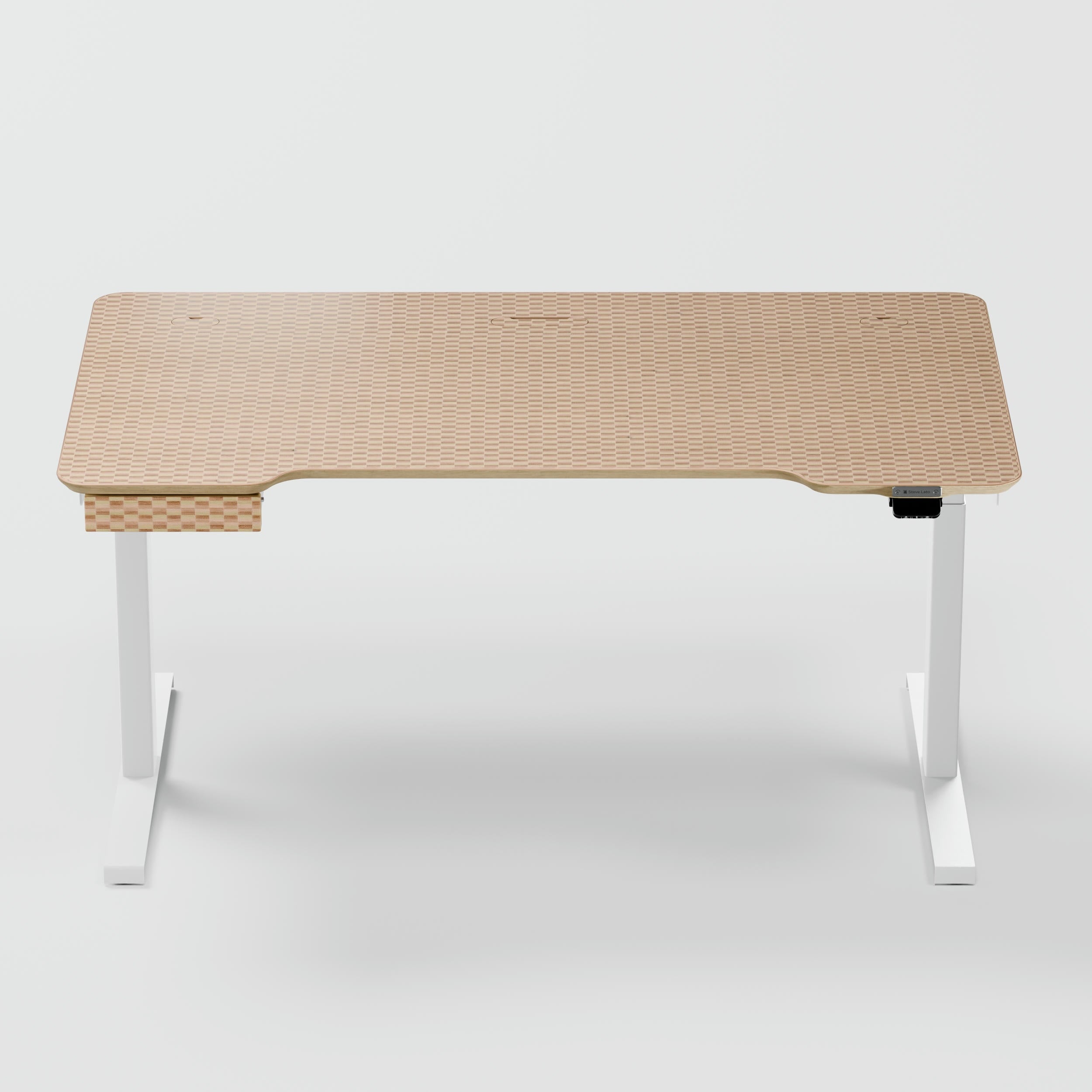 Standing desk Lato Pro Grada Rosa with CabelGenius