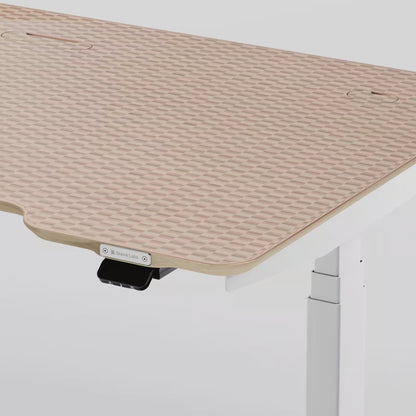 Standing desk Lato Pro Walnut Burl with CabelGenius