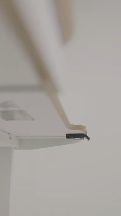 Standing desk Lato Pro Walnut Burl with CabelGenius